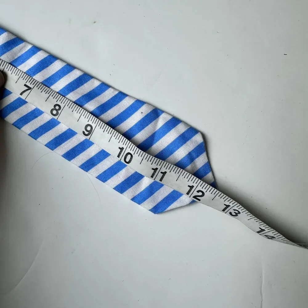 Tadpole and Lily Blue Striped Adjustable Tie (4-10 Years)